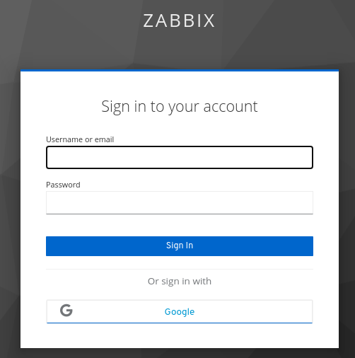 Logo Zabbix