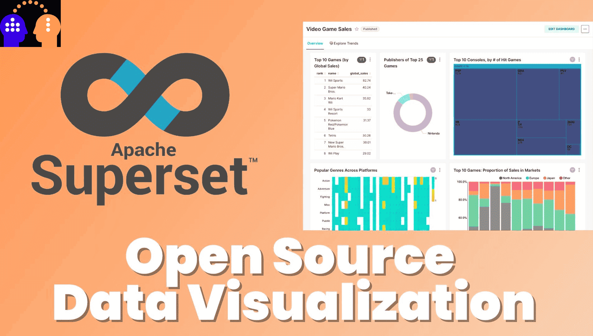 Apache Superset : une plateforme de visualisation de données open source - Cover Image