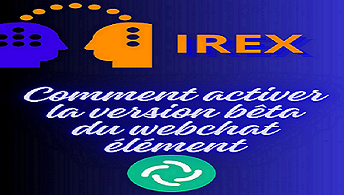 comment activer le fil de discussion dans le webchat de IREX (ELEMENT)? - Cover Image