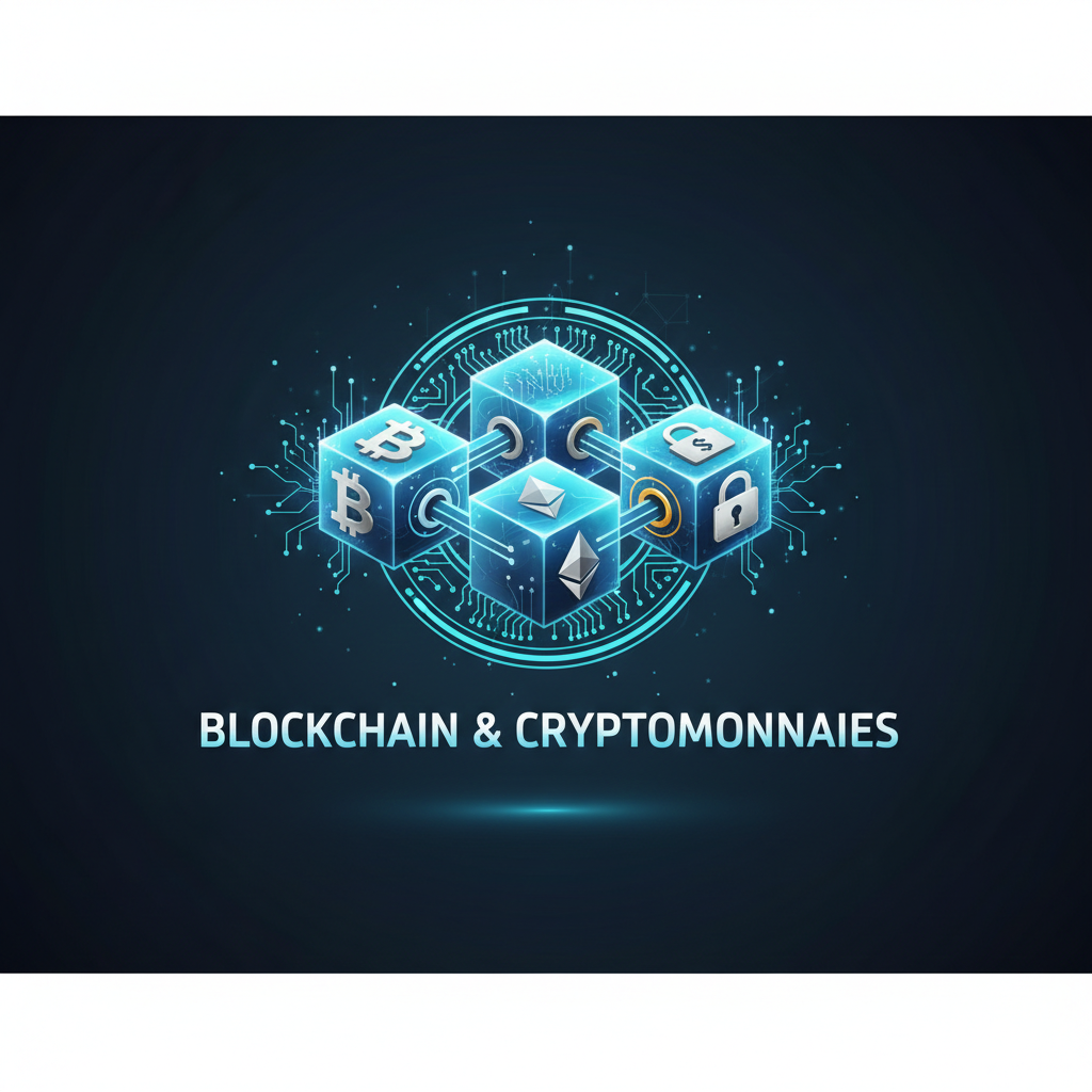 Blockchain et les cryptomonnaies - Cover Image