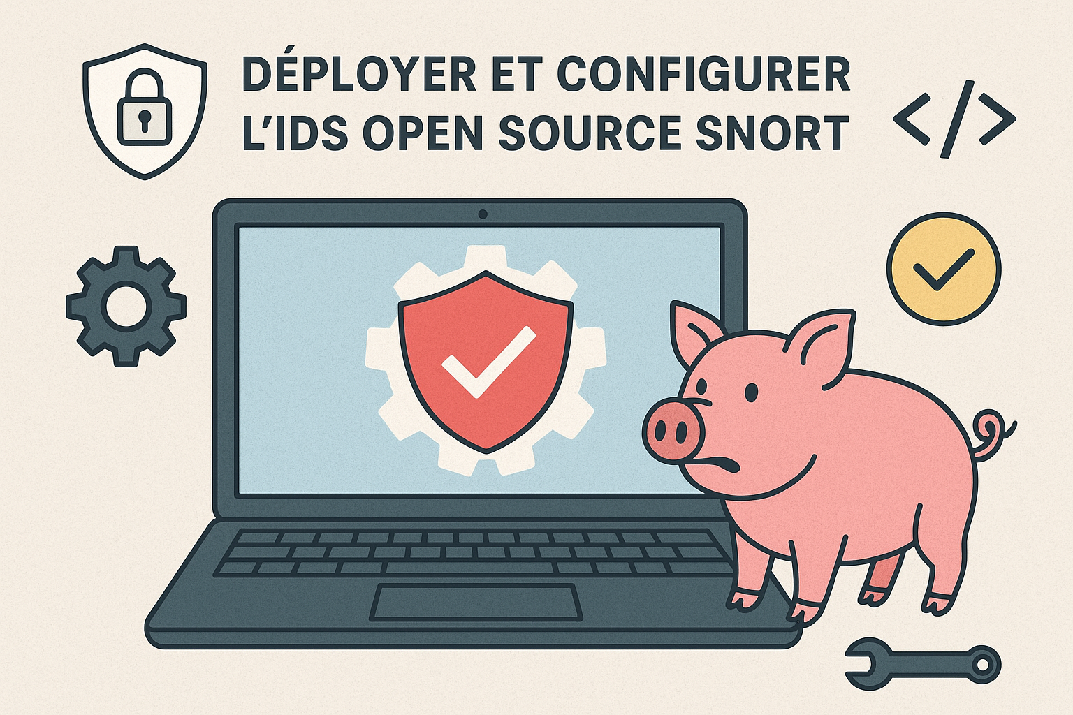 Déployer et Configurer l'IDS Open Source Snort - Cover Image